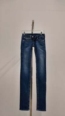 True Religion Section Julie Skinny Jeans Size 23 - Medium Wash - Made in USA